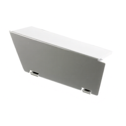 Lewa osłona zawiasu drzwi lodówki Whirlpool / Indesit / Ariston / Hotpoint 481010567278 C00325307