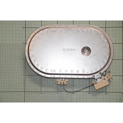 Podwójna płytka grzejna ceramiczna do płyty Amica 140x250S 2000 W 230 V 1st 8043839