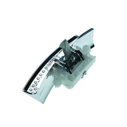 Uchwyt drzwi do pralki Whirlpool / Indesit chromowany 481249818206 C00373760