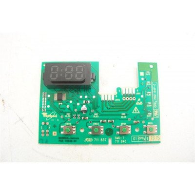 Elementy elektryczne do pralek r Moduł (płytka) pralki z wyświetlaczem C00309387 (481223958076) C00309387