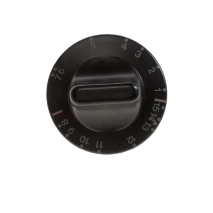 Pokrętło timera do pralki Ariston / Indesit / Hotpoint / Whirlpool czarne C00040104 482000026405