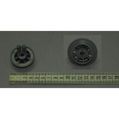 DFM 436 Rolka dolnego kosza do zmywarki Amica 1998147