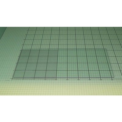 Półka szklana dolna 460x205x4 (1022536)