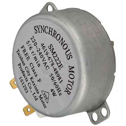 Silnik talerza obrotowego do kuchenki mikrofalowej Whirlpool / Indesit / Ariston / Hotpoint 481236118262 C00341654 481236158419 C00311611