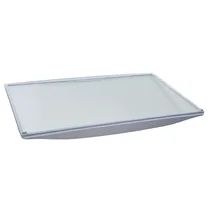 Półki na plastikowe i druciane r Kompletna półka szklana z ramkami do lodówki Whirlpool 482000008872