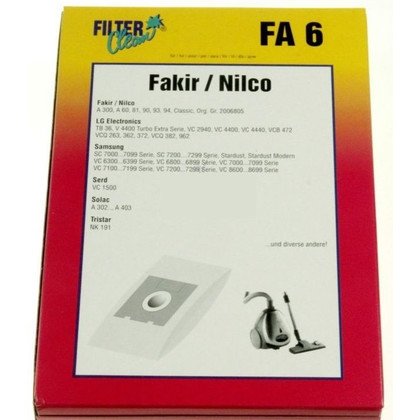 FA6 Worki do odkurzacza 5 szt.