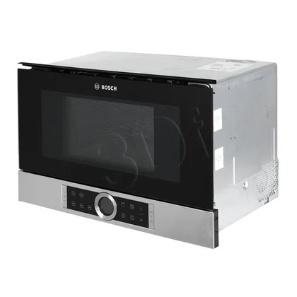 Kuchenka mikrofalowa do zabudowy z grillem Bosch BER634GS1 900 W stal szlachetna