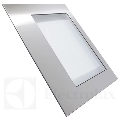 Zewnętrzna szyba drzwi piekarnika Electrolux / AEG z obramowaniem ze stali nierdzewnej 3871762559