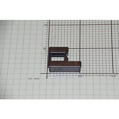 Narożnik prowadnicy lewy czarny (1036065)