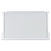 Części zamienne GORENJE Półka szklana z ramką do lodówki Gorenje / Hisense 465 x 300 mm 163336