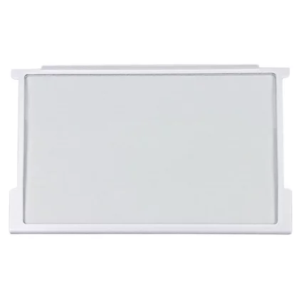 Części zamienne GORENJE Półka szklana z ramką do lodówki Gorenje / Hisense 465 x 300 mm 163336