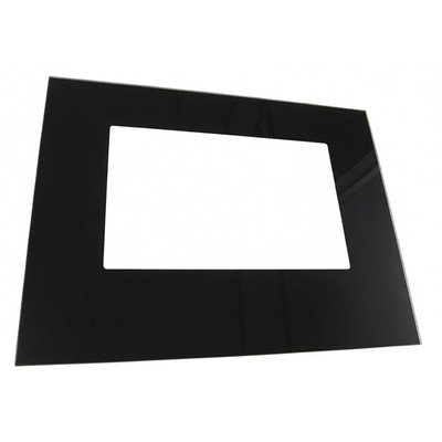 Szyba zewnętrzna drzwi piekarnika Ariston / Indesit / Hotpoint / Whirlpool czarna 57,5 x 43,5 cm C00052542 482000026799