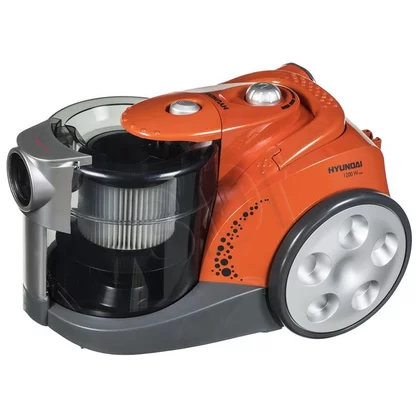 Odkurzacz bezworkowy Hyundai VC 012 1200 W pomarańczowo-szary