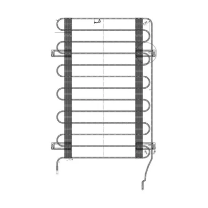 Skraplacze Skraplacz do lodówki i zamrażarki Electrolux / AEG 571 x 500 mm 2064657014