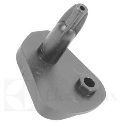 Prawy zamykacz drzwi do lodówki Electrolux / AEG czarny 4055253951