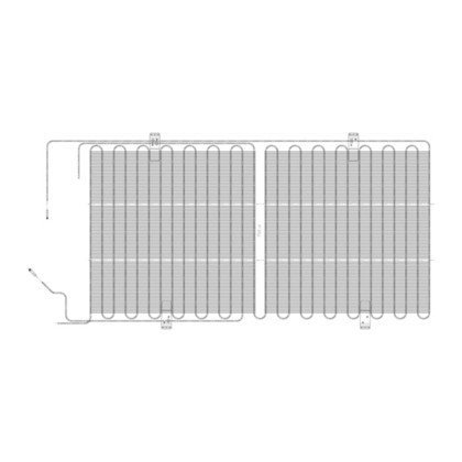 skraplacz, komplet, 825x1450mm