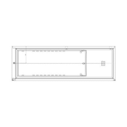 Drzwi chłodziarki, nierdzewny, 590x1772mm Electrolux (140056878014)