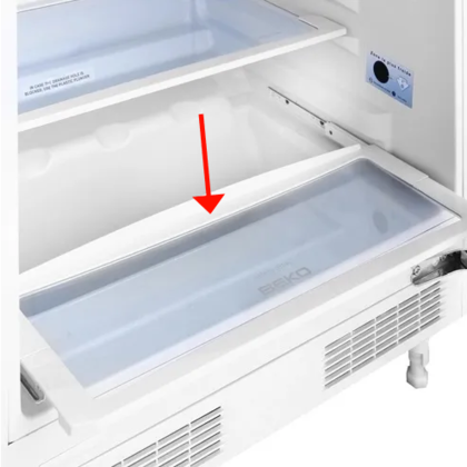 BU1150HCA BEKO Listwa/ramka tylna półki do lodówki Beko 4832830100
