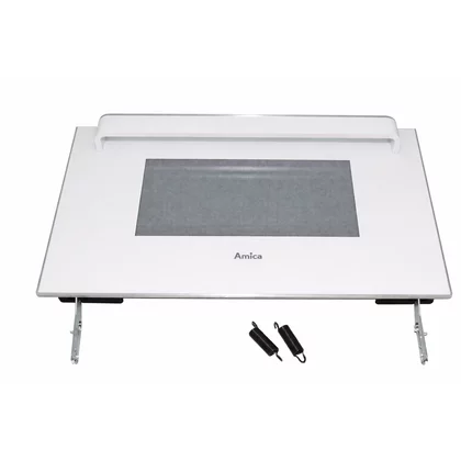 Drzwi do mikrofalówek Amica Zespół drzwi do kuchenki mikrofalowej Amica AMMB44E1GCW 1041626