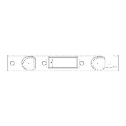 Uszczelka wsparcia przełącznika do lodówki Electrolux / AEG 2248374056
