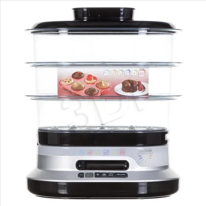 Parowar elektryczny Tefal Steam N' Light VC3008 900 W 10 l biało-czarny