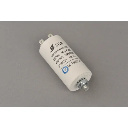 Kondensator pracy do urządzeń AGD Domax 14 µF 450 V 27004
