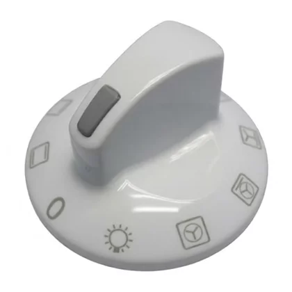 Pokrętło funkcji piekarnika Amica białe 8 funkcji E610.00/09.1672.01 9043069
