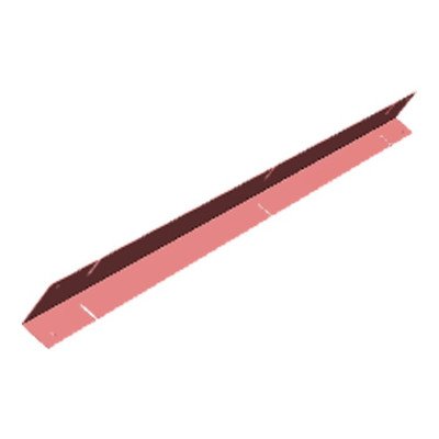 dystans, tylny, metal, 896x40,6x26,8