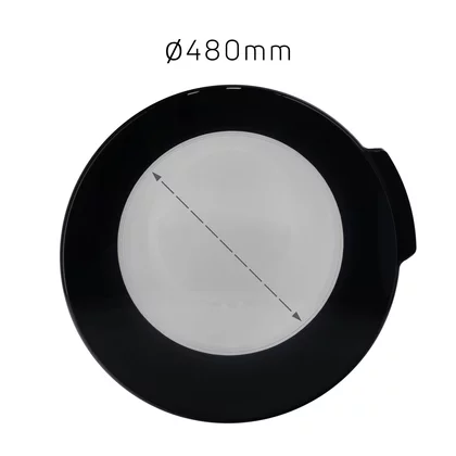 Drzwi kompletne z zawiasem do pralki Amica