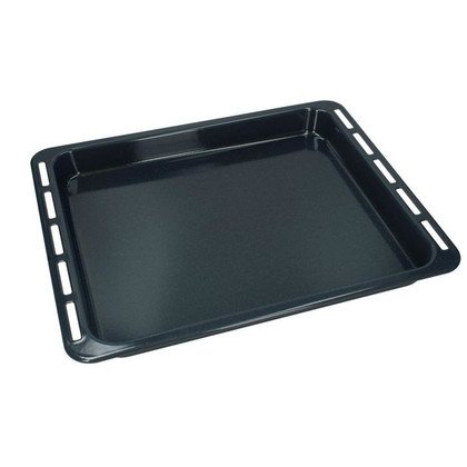 Głęboka blacha emaliowana do piekarnika Whirlpool / Indesit 488000777367 C00777367 450 × 375 × 45 mm