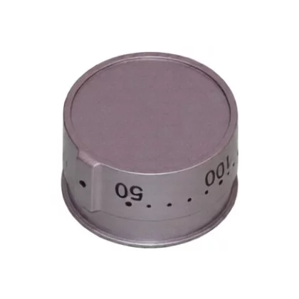 Pokrętło termostatu do kuchenki Amica inox bez nakładki 9070559