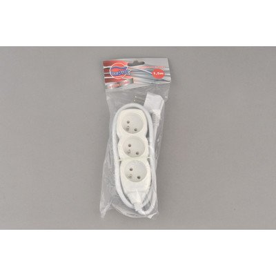 PRZEDŁUŻACZ 3-GNIAZD. 1.5m UZIEM. (25015)