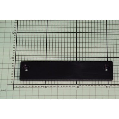 Zaślepka chłodziarko-zamrażarki Amica czarna (1043418)