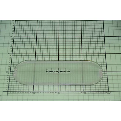 Klosz oświetlenia do okapu Amica / Hansa 18 x 6,5 cm 1001061