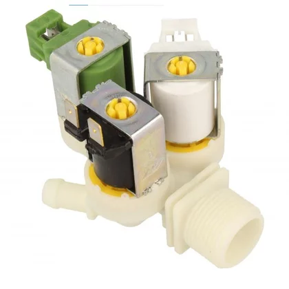 Elementy elektryczne do pralek r Kompletny zawór wlotowy do pralki Electrolux / AEG 3-drożny 12 mm 1468766405
