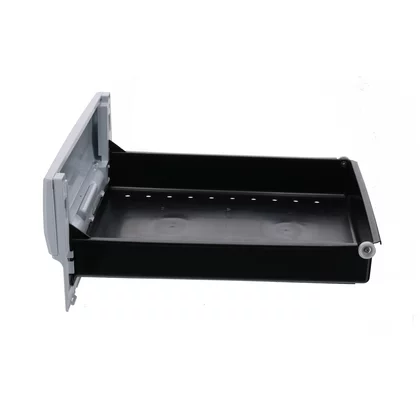 Zespół szuflady dolnej do kuchni Amica 51W z nakładką czarny 9030673 9030984