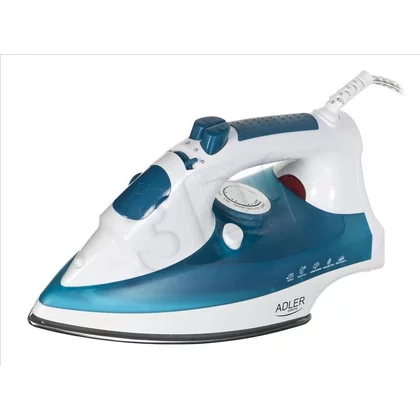 Żelazko parowe Adler AD 5022 2200 W biało-niebieskie
