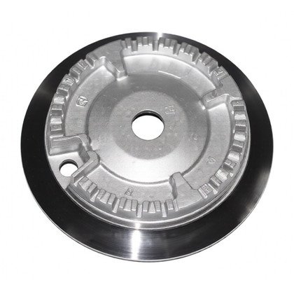 Korona średniego palnika do płyty gazowej Ariston / Indesit / Hotpoint / Whirlpool 85 mm C00136282 482000029315