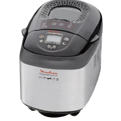 Automat do pieczenia chleba Moulinex OW 6000 Baguette & Co 1,5 kg srebrno-czarny 1650 W