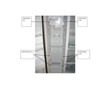 Prowadnice do lodówek/zamrażarek Prawa prowadnica górnego pojemnika zamrażarki Ariston / Indesit / Hotpoint / Whirlpool C00256686 482000030458 C00312168 481246238331