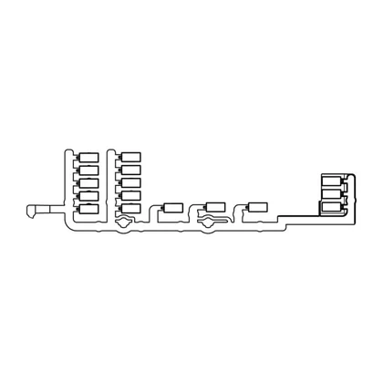 Dyfuzor LED do pralki Electrolux / AEG S.6M 8071554011