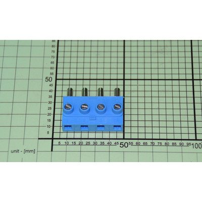Wtyk 4-polowy do płyty Amica niebieski (8014422)