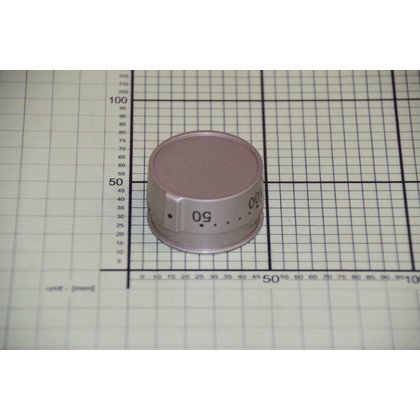 Srebrne pokrętło piekarnika do kuchenki Amica (9065714)