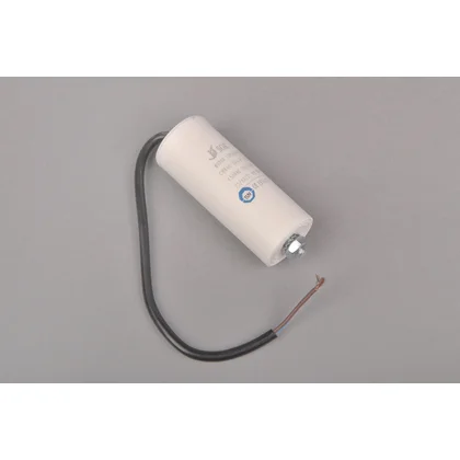 Kondensator silnika z przewodem do urządzeń AGD Domax 30 µF 450 V 27042