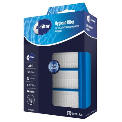 Zmywalny filtr s-filter® Hygiene Filter™ do odkurzaczy, w których stosowane są worki s-bag (9001951194)