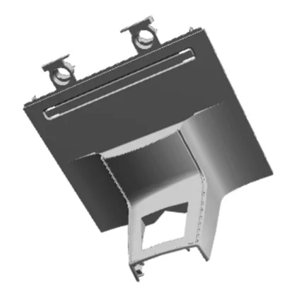 Światłowód pokrywy oświetlenia do chłodziarki Electrolux / AEG neutralny 7801