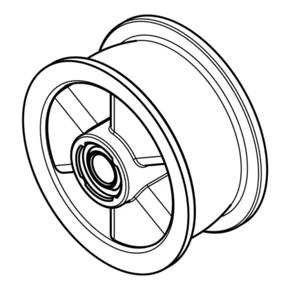 Części bębna do suszarek bębnowy Rolka napinająca pasek do suszarki Electrolux / AEG 8581250125037
