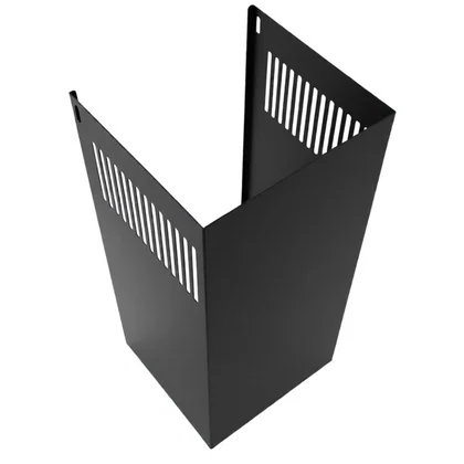Maskownica górna do okapu Amica / Hansa / Premiere czarna 183 x 172 x 400 mm 1040627