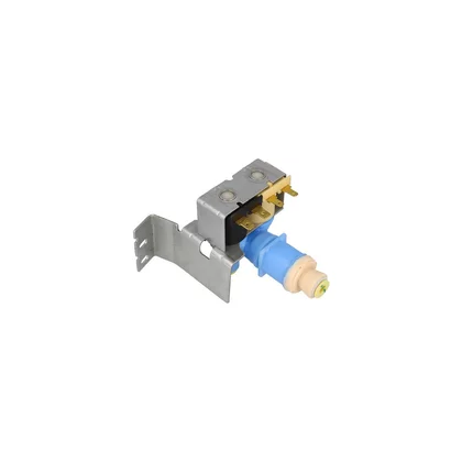 Elektrozawór wody do lodówki Whirlpool / Indesit / Ariston / Hotpoint 2-drożny 220-240 V 480132101938 C00281288 481010413237 C00311691