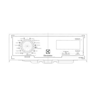 Panel uchwytu drukowanego do pralki (1929610812)